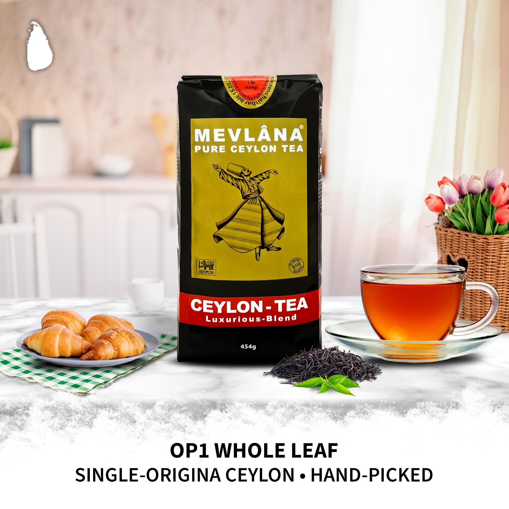 Amazon.com : Mevlana - Pure Ceylon Loose Leaf Tea | Premium Black